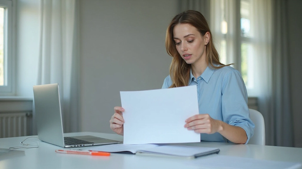 Person som utvecklar personlig utvecklingsplan vid skrivbord med anteckningar